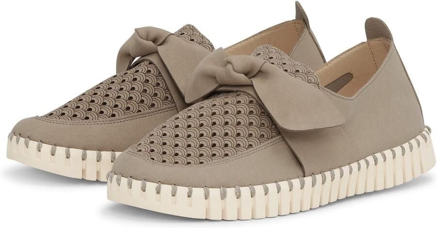 ILSE JACOBSEN Instappers 'TULIP4086' taupe