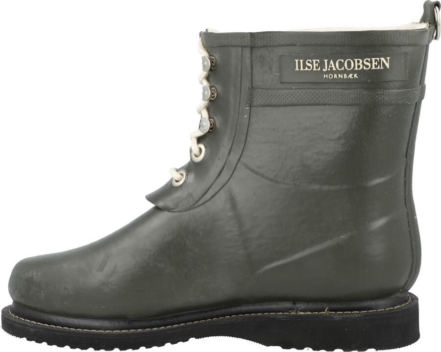 Ilse Jacobsen Korte regenlaarzen met veters RUB2