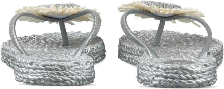 ILSE JACOBSEN Sandaal 'Cheerful' lichtbeige zilver - Foto 2