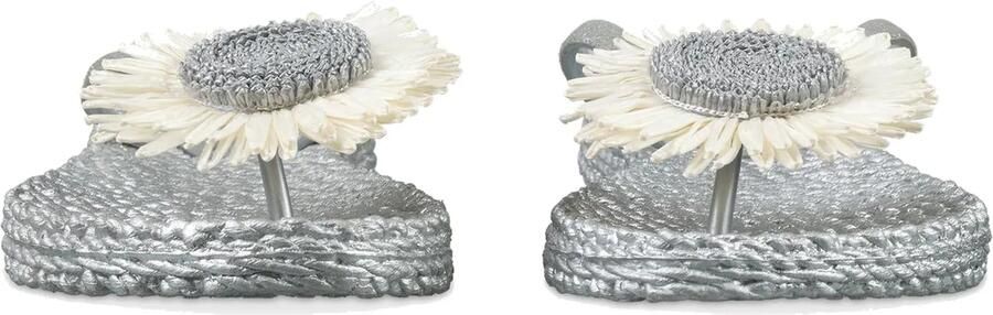 ILSE JACOBSEN Sandaal 'Cheerful' lichtbeige zilver - Foto 5
