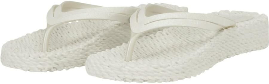 Ilse Jacobsen Slippers met lichte plateauzool CHEERFUL13 120 Creme - Foto 6