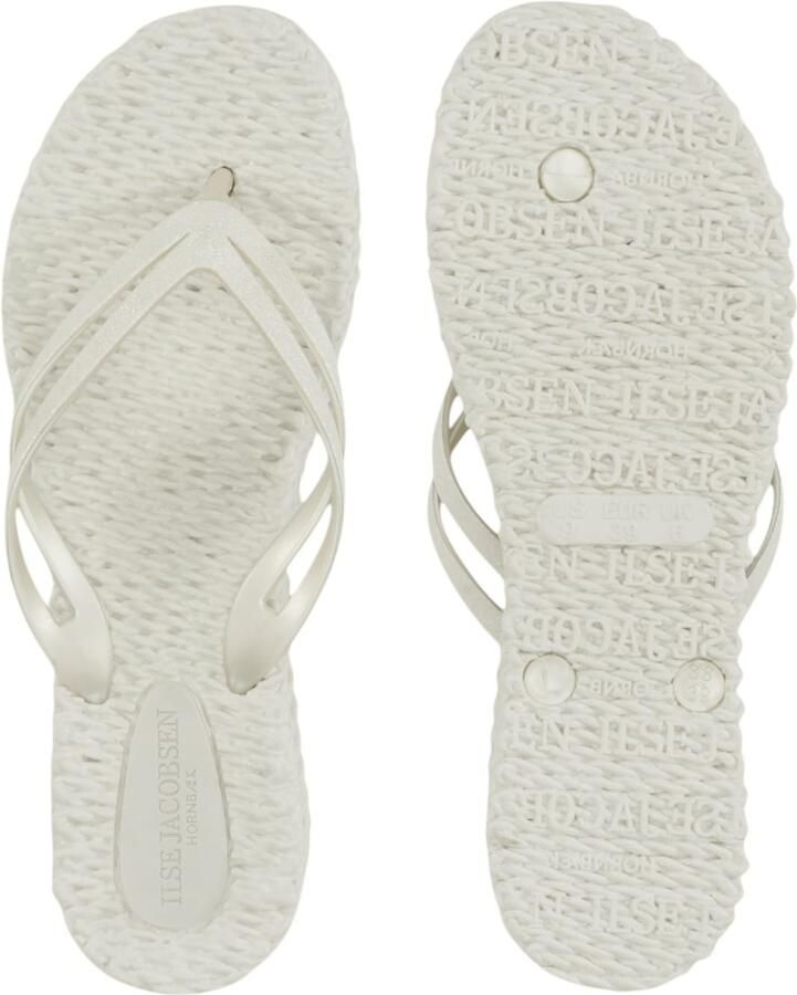 Ilse Jacobsen Slippers met lichte plateauzool CHEERFUL13 120 Creme - Foto 5