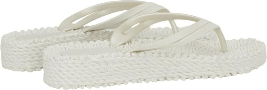 Ilse Jacobsen Slippers met lichte plateauzool CHEERFUL13 120 Creme - Foto 8