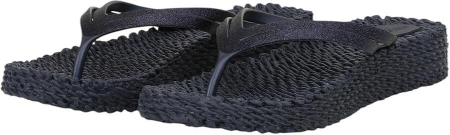 Ilse Jacobsen Slippers met lichte plateauzool CHEERFUL13 620 Indigo