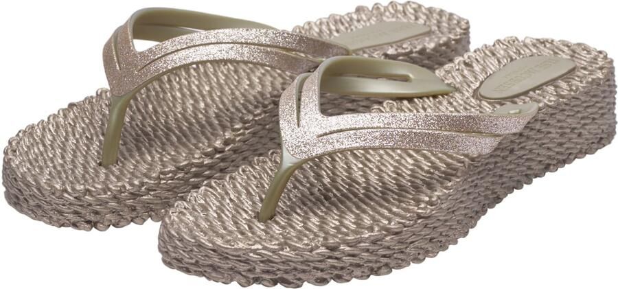 ILSE JACOBSEN Teenslippers Dames Cheerful13 Rubber Goud - Foto 8
