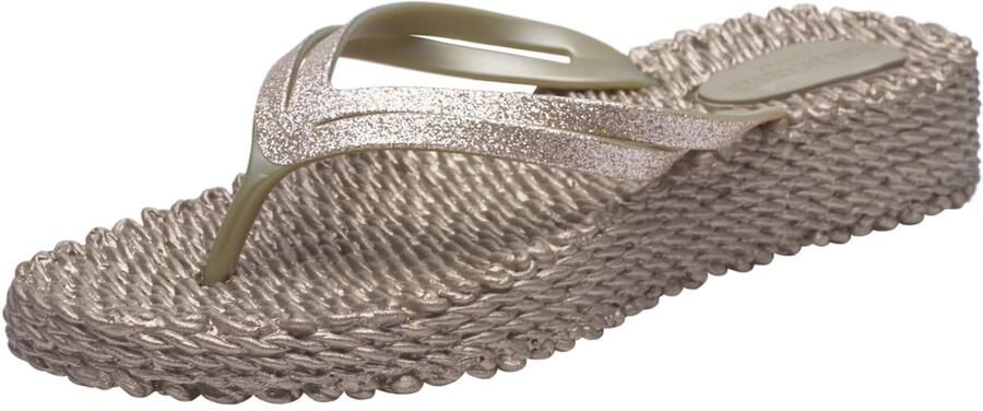 ILSE JACOBSEN Teenslippers Dames Cheerful13 Rubber Goud - Foto 11