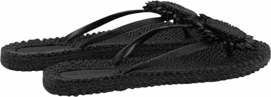 ILSE JACOBSEN Teenslippers Dames Cheerful16f Maat: 36 Materiaal: Rubber Kleur: Zwart - Foto 15
