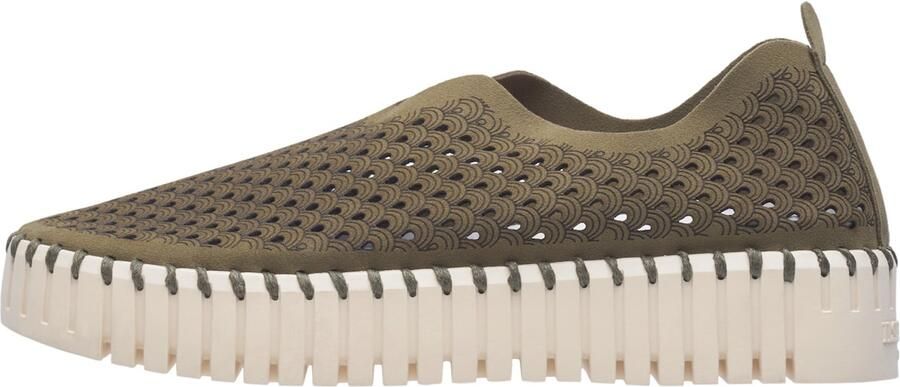 Ilse Jacobsen Instappers Platform TULIP3373 465 Deep Olive - Foto 6