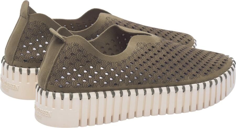 Ilse Jacobsen Instappers Platform TULIP3373 465 Deep Olive - Foto 5