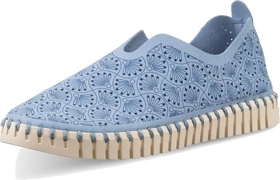 ILSE JACOBSEN Slip-on 'Tulip3485' lichtblauw