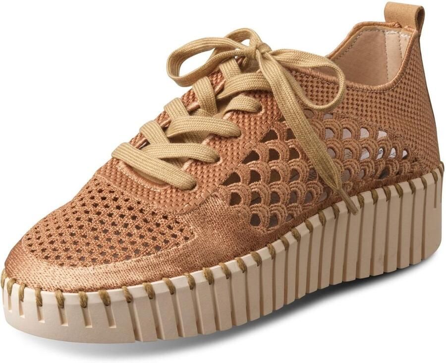 ILSE JACOBSEN Sneakers laag 'Tulip' lichtbruin