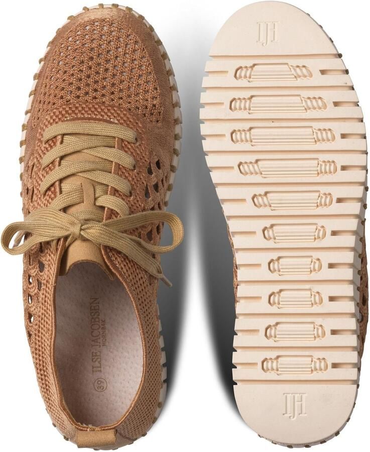 ILSE JACOBSEN Sneakers laag 'Tulip' lichtbruin - Foto 2