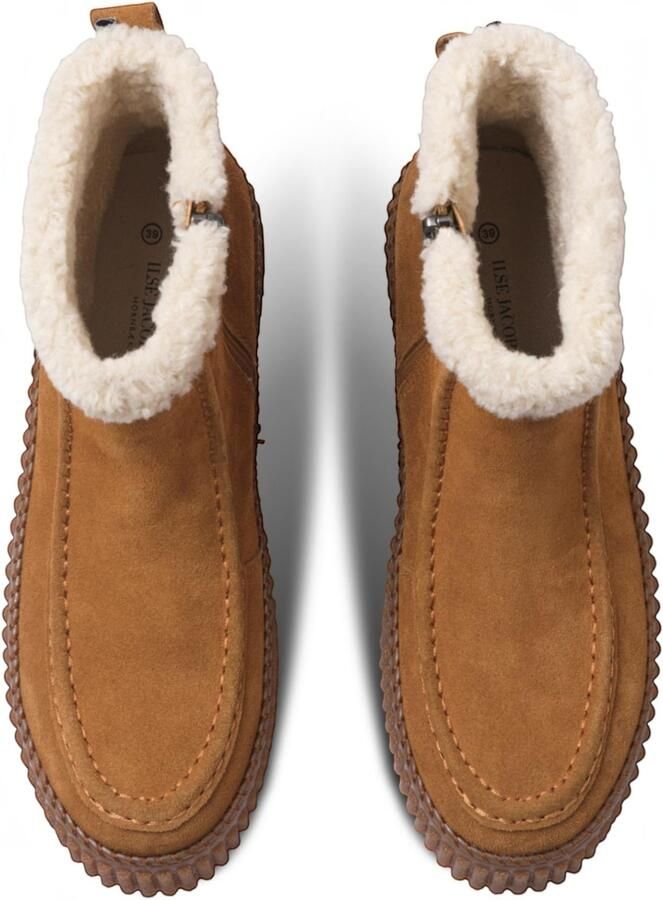 ILSE JACOBSEN Snowboots camel wit - Foto 3