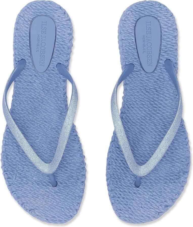 Ilse Jacobsen Slippers met glitter CHEERFUL01 656 Light Regatta Light Regatta - Foto 4