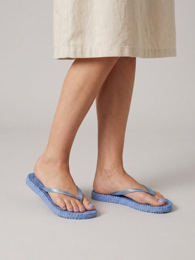 Ilse Jacobsen Slippers met glitter CHEERFUL01 656 Light Regatta Light Regatta - Foto 6