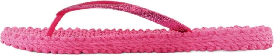 Ilse Jacobsen Slippers met glitter CHEERFUL01 917 Magenta