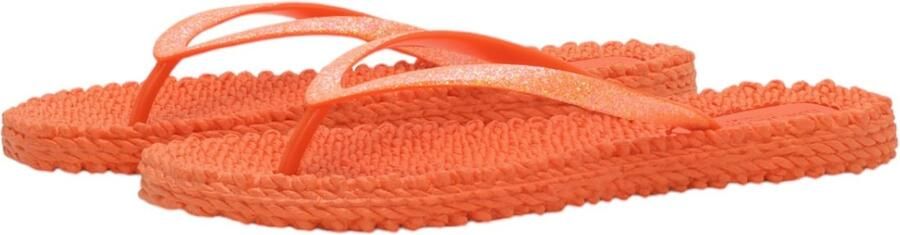 Ilse Jacobsen Hornbæk Oranje Glitter Strand Slippers Cheerful01 Orange Dames - Foto 8