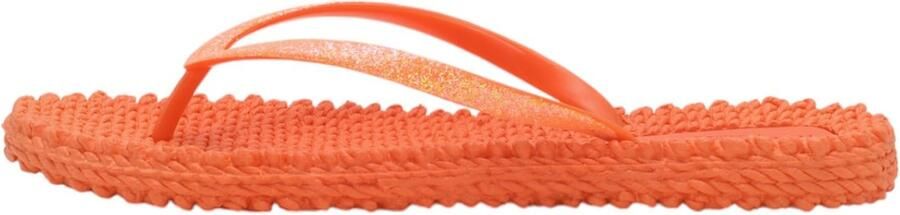 Ilse Jacobsen Hornbæk Oranje Glitter Strand Slippers Cheerful01 Orange Dames
