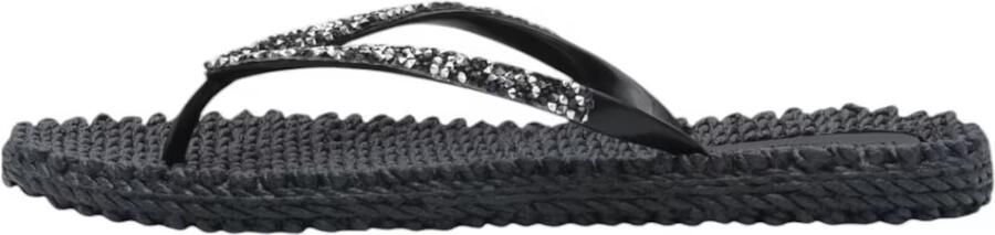 Ilse Jacobsen Slippers met glitter CHEERFUL03G 660 Indigo Dark Indigo - Foto 3