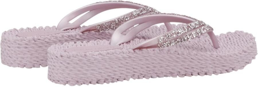 ILSE JACOBSEN Teenslipper 'Cheerful 08M' lichtlila wit - Foto 3
