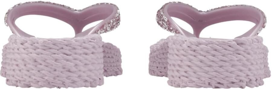 ILSE JACOBSEN Teenslipper 'Cheerful 08M' lichtlila wit - Foto 4