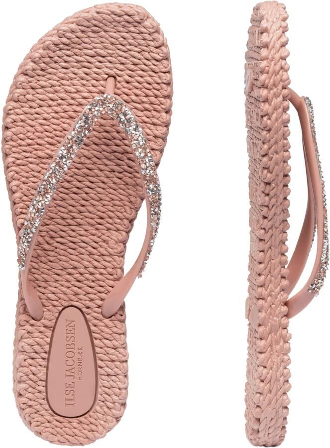 Ilse Jacobsen Slippers met glitter CHEERFUL03G 900 Misty Rose Misty Rose - Foto 2
