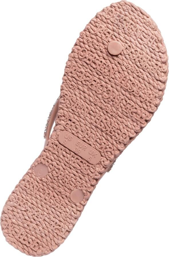 Ilse Jacobsen Slippers met glitter CHEERFUL03G 900 Misty Rose Misty Rose - Foto 3