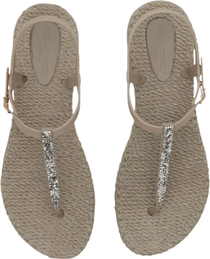 Ilse Jacobsen Slippers met enkelband en glitter CHEERFUL10G 149 Atmosphere - Foto 4