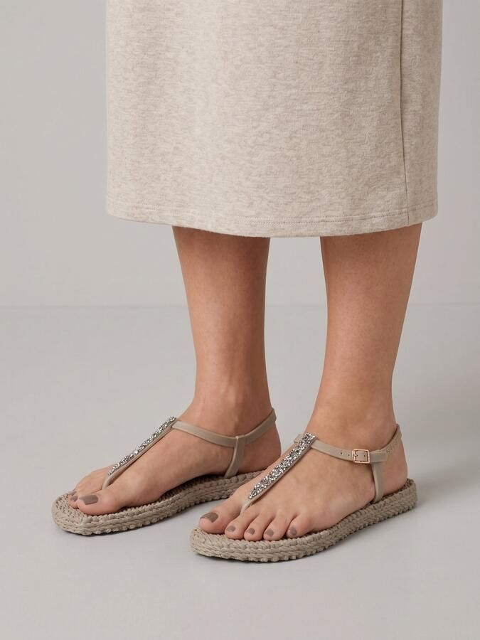 Ilse Jacobsen Slippers met enkelband en glitter CHEERFUL10G 149 Atmosphere - Foto 6