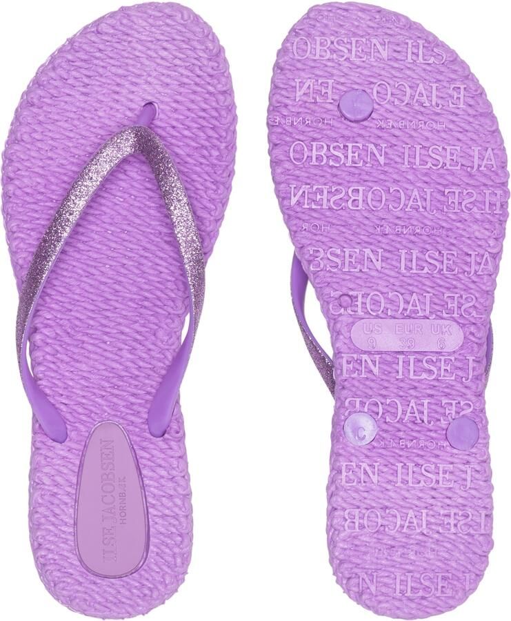 Ilse Jacobsen Slippers met glitter CHEERFUL01 535 Orchid Haze Orchid Haze - Foto 2