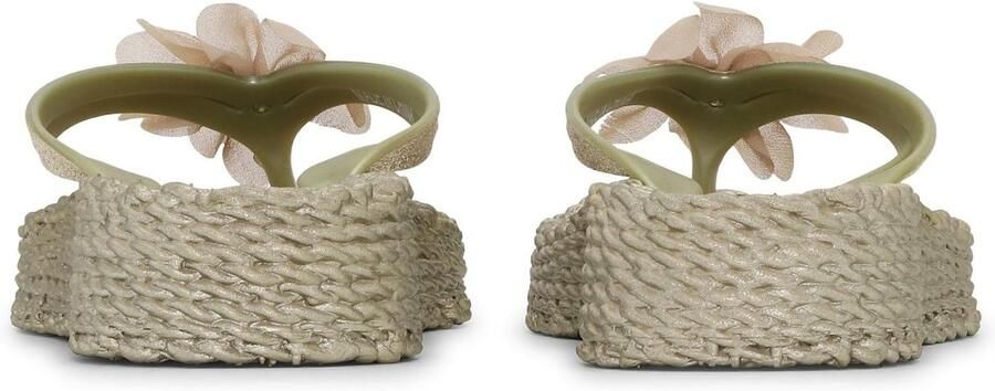 Ilse Jacobsen Slippers met bloem en lichte plateauzool CHEERFUL17F - Foto 4