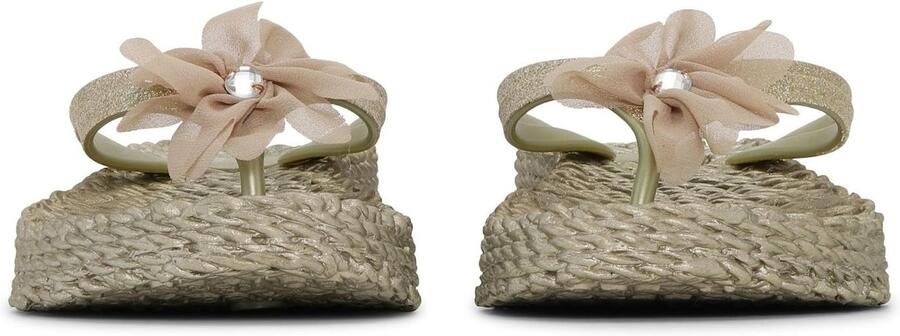 Ilse Jacobsen Slippers met bloem en lichte plateauzool CHEERFUL17F - Foto 5