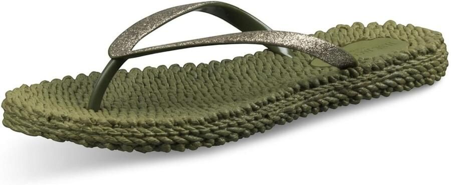 ILSE JACOBSEN Teenslipper kaki - Foto 5