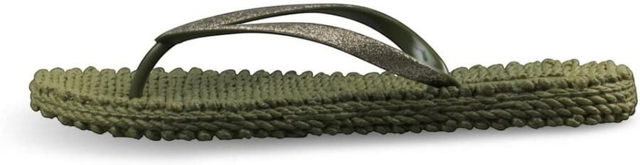 ILSE JACOBSEN Teenslipper kaki