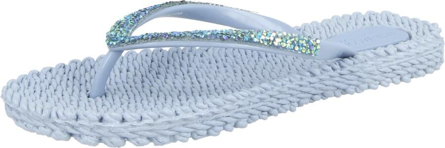 ILSE JACOBSEN Teenslipper lichtblauw