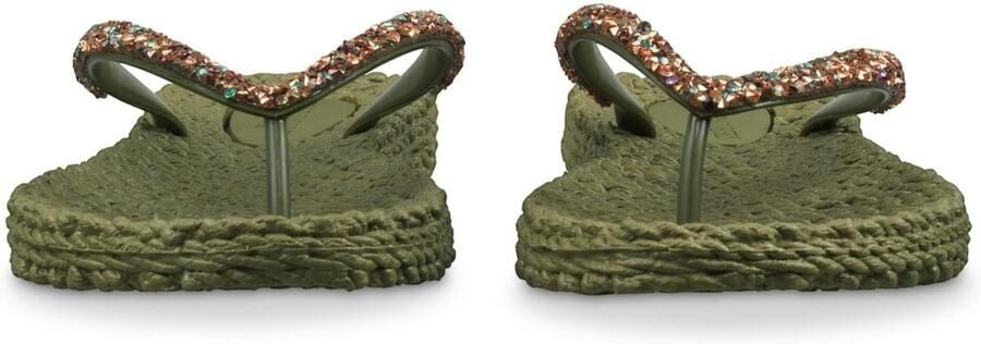 ILSE JACOBSEN Teenslipper olijfgroen - Foto 3