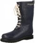 Ilse Jacobsen 3 4 Rubberboot Regenlaars Dames Indigo Blauw - Thumbnail 2