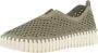 ILSE JACOBSEN Instappers Dames Tulip3373 Maat: 39 Materiaal: Textiel Kleur: Groen - Thumbnail 5