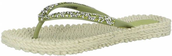 Ilse Jacobsen Cheerful Dames Slippers Lichtgroen