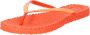 ILSE JACOBSEN Teenslippers Dames Cheerful01 Maat: 41 Materiaal: Rubber Kleur: Oranje - Thumbnail 5