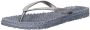 Ilse Jacobsen Vrouwen Rubber Slippers Teenslipper cheerful01 Zilver - Thumbnail 2