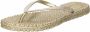 ILSE JACOBSEN Teenslippers Dames Cheerful01 Maat: 42 Materiaal: Rubber Kleur: Goud - Thumbnail 9