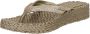 ILSE JACOBSEN Teenslippers Dames Cheerful13 Maat: 40 Materiaal: Rubber Kleur: Goud - Thumbnail 7