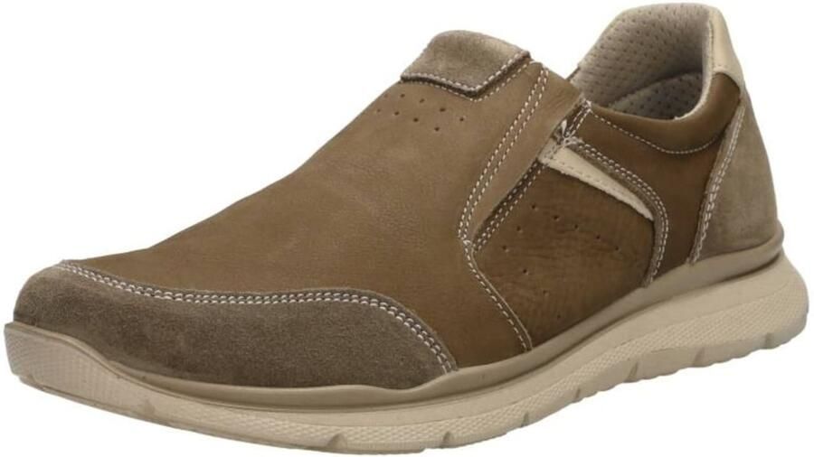 IMAC Slip-ons 'Sportief' chocoladebruin