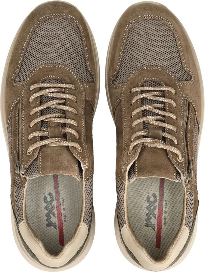 IMAC Sneakers laag beige taupe aardetinten - Foto 2