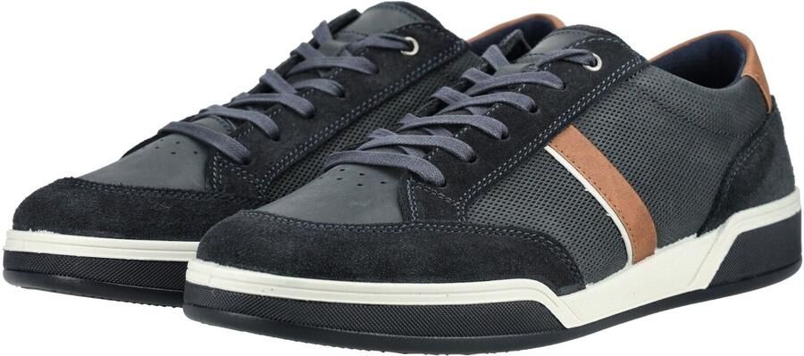 IMAC Sneakers laag donkerblauw bruin - Foto 5