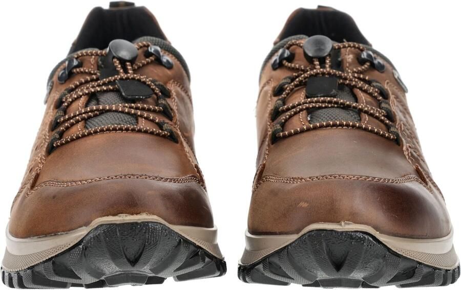 IMAC Sneakers laag donkerbruin zwart - Foto 4