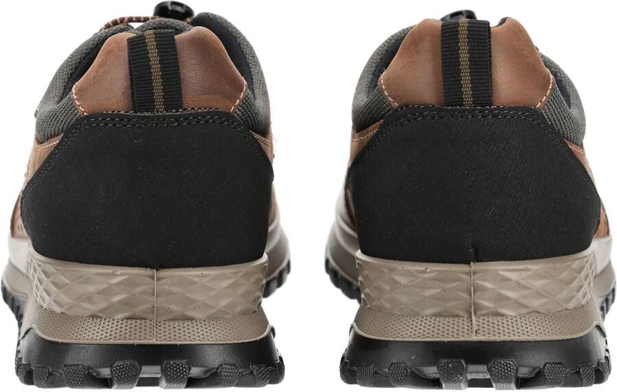 IMAC Sneakers laag donkerbruin zwart - Foto 3