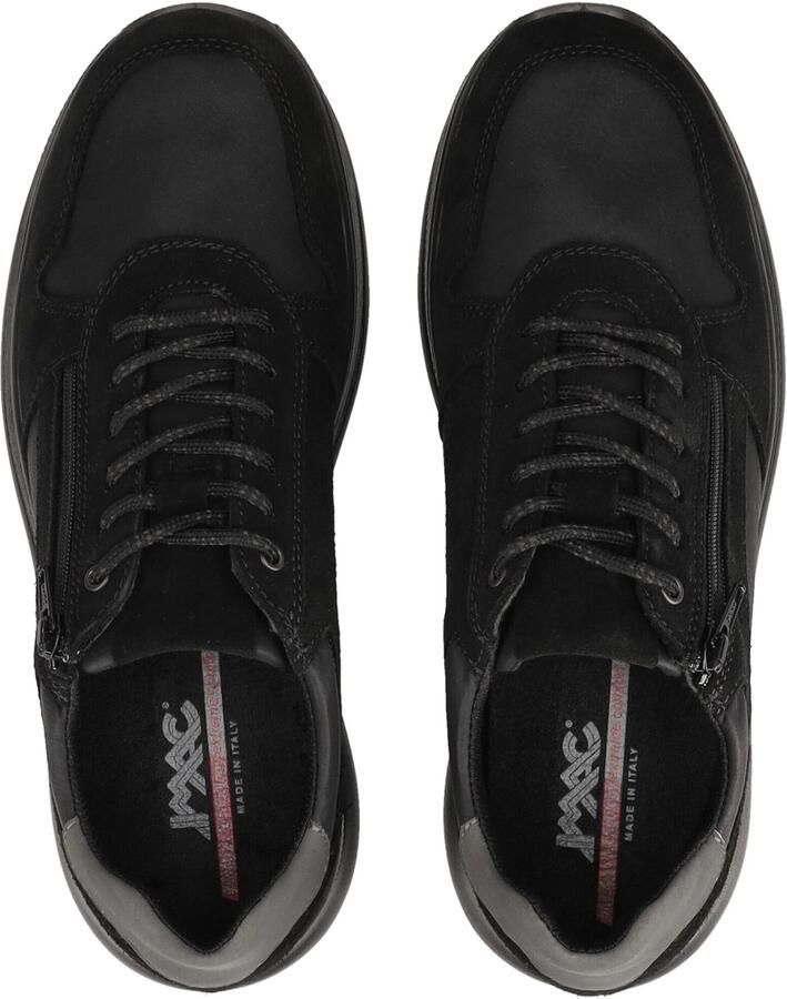 IMAC Sneakers laag donkergrijs zwart - Foto 2