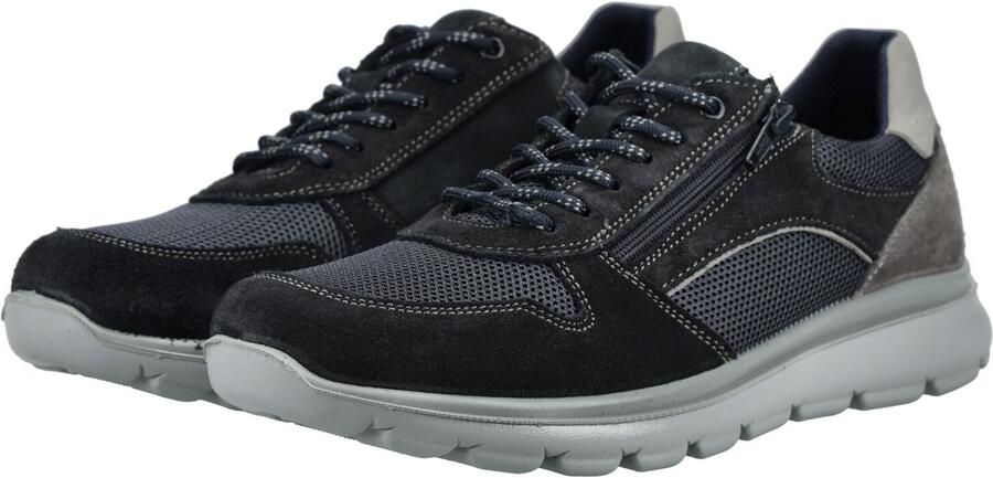 IMAC Sneakers laag marine grijs zwart - Foto 5
